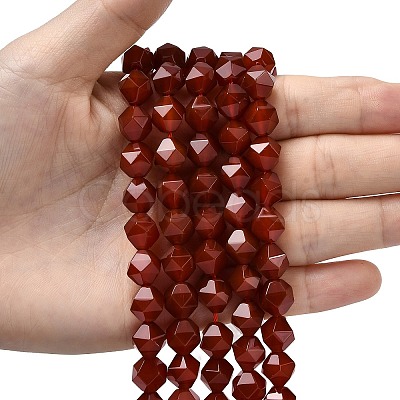 Natural Carnelian Beads Strands G-Z119-A06-03-1