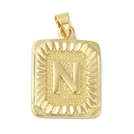 Rack Plating Brass Pendants KK-B092-42G-N-1