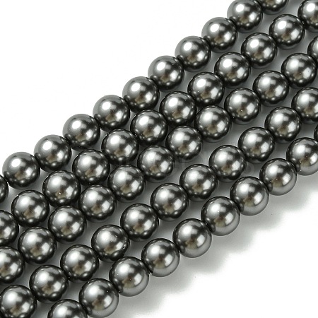 Eco-Friendly Glass Pearl Beads X-HY-J002-10mm-HX088-1