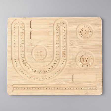 Rectangle Wood Bracelet Design Boards TOOL-YWC0003-03A-1