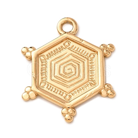 304 Stainless Steel Pendants SA-CBA725A-03G-1