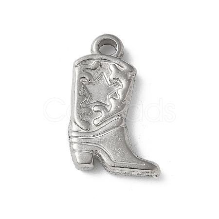 304 Stainless Steel Pendants STAS-I330-019P-1