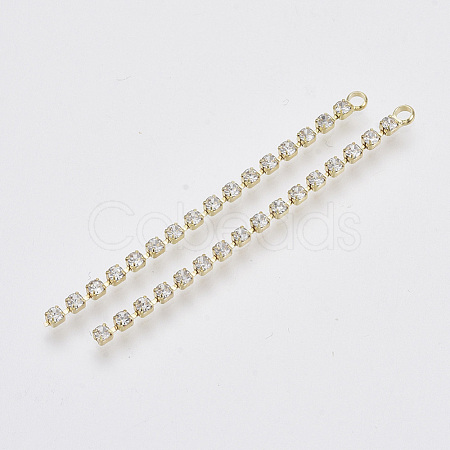 Brass Cup Chain Tassel Big Pendants X-PALLOY-S177-71LG-1