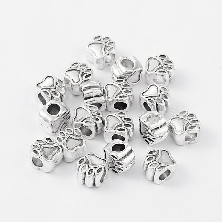 Tibetan Style European Beads X-MPDL-6160-AS-NR-1