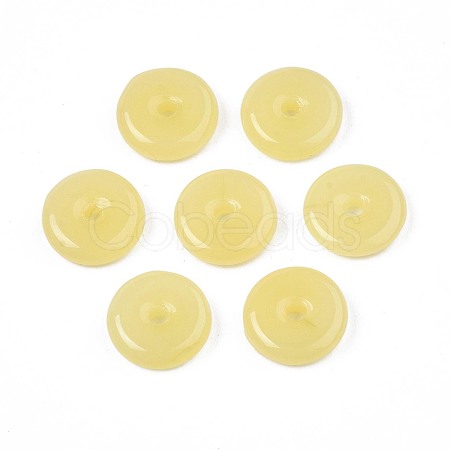 Transparent Spray Painted Glass Beads GLAA-S054-34A-B01-1
