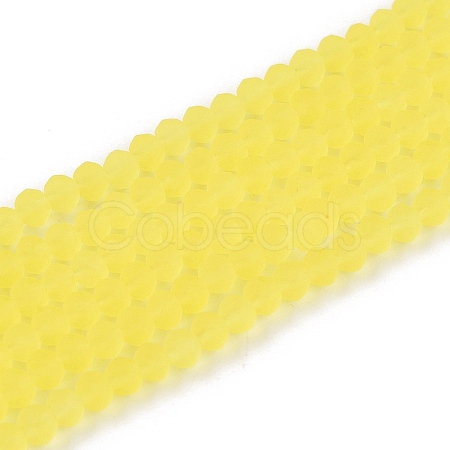 Transparent Glass Beads Strands EGLA-A044-T2mm-MD29-1