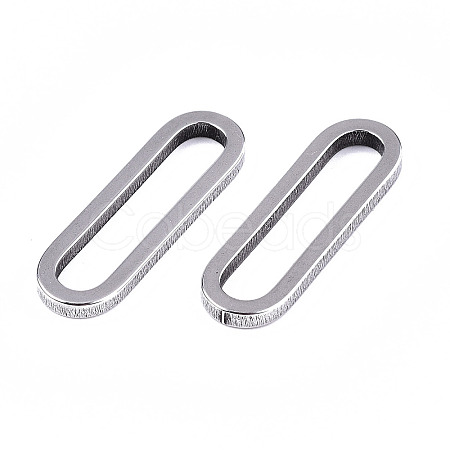 Tarnish Resistant 201 Stainless Steel Linking Rings LS-STAS-S080-001P-1