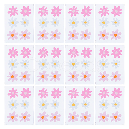 6Pcs PVC Wall Stickers DIY-WH0591-338-1