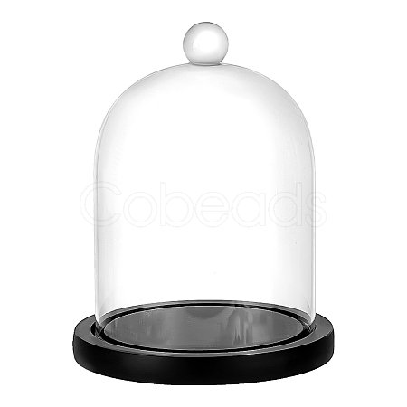 Arch Glass Dome Cover AJEW-WH0481-606B-1