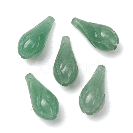 Natural Green Aventurine Carved Pendants GG-CBA04F4-01C-1