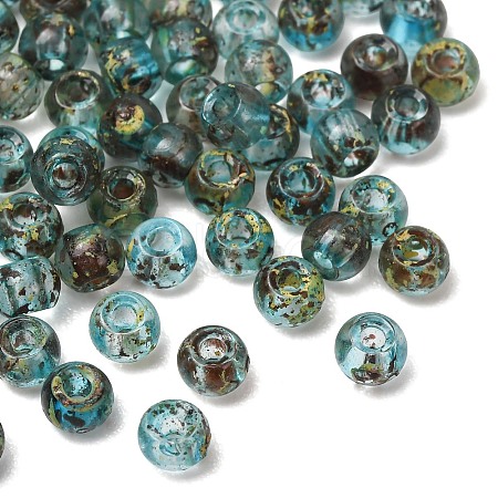 Picasso Transparent Glass Beads GL-CBA5413-01A-1