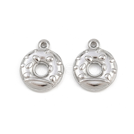 304 Stainless Steel Pendants STAS-L303-27P-02-1