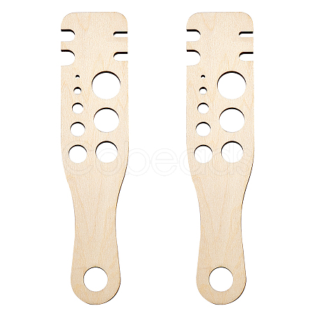 Unfinished Wood Pendants WOOD-WH0026-37D-01-1
