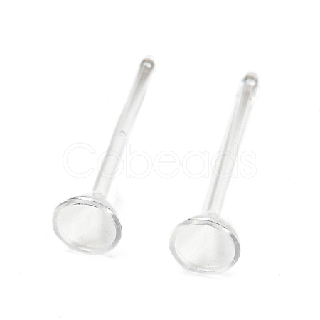 Resin Stud Earring Findings LS-X1-FIND-H046-06-1