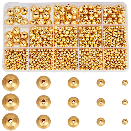 1573Pcs 5 Styles ABS Plastic Beads OACR-PA0001-60-1