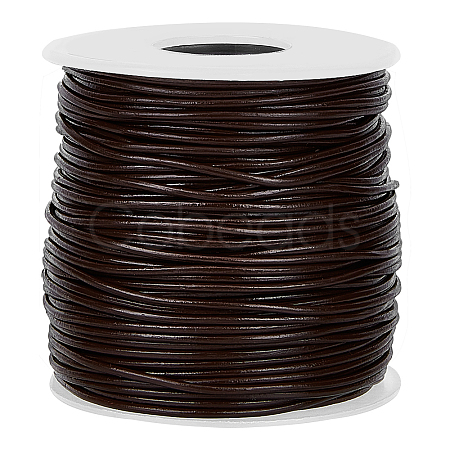 50 Yards Cowhide Leather Jewelry Cord WL-BC0001-03A-1