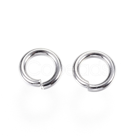 Non-Tarnish 304 Stainless Steel Open Jump Rings A-STAS-D448-093P-8mm-1