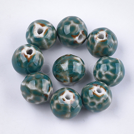 Handmade Porcelain Beads PORC-S498-22C-1