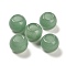 Natural Green Aventurine European Beads, Large Hole Beads, Round, 12x11mm, Hole: 5.5~6mm