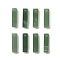 Natural Green Aventurine Pendants, Cuboid Charms, 24.5~25x6.5~7x6.5~7mm, Hole: 1.5mm