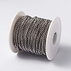 Tarnish Resistant 304 Stainless Steel Twisted Chains Curb Chains CHS-H007-38P-2