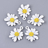 Spray Painted Alloy Pendants X-PALLOY-N0147-04E-1