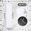 2 Bags Transparent OPP Cellophane Packaging Bags OPP-SP0001-01-2