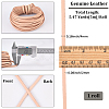5M Flat Cowhide Leather Cords WL-GF0001-27B-03-2
