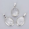 Natural Quartz Crystal Pendants G-L512-D22-1