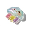 Summer Theme Opaque Resin Cabochons RESI-G106-01D-2