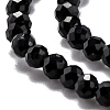 Natural Black Tourmaline Beads Strands LS-G-H266-11B-2
