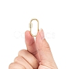 Brass Screw Carabiner Lock Charms KK-T047-07G-7