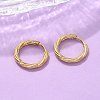 304 Stainless Steel Twist Hoop Earrings for Women EJEW-A130-02B-G-4