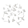 2 Pairs Alloy Stud Earrings for Women EJEW-FS0001-27H-3