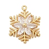 Brass Micro Pave Cubic Zirconia Pendatns LS-KK-I380-02G-1