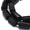 Natural Golden Sheen Obsidian Beads Strands G-K245-I11-01-3