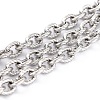 Tarnish Resistant 304 Stainless Steel Rolo Chains CHS-O010-02P-1