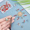 24Pcs Iron Stud Earring Findings FIND-UN0001-20-2