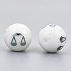 Electroplate Glass Beads EGLA-S178-11I-05-2