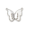 Brass Pave Natural White Shell Pendants KK-S522-19P-1