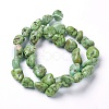 Natural Magnesite Beads Strands G-F592-01-2