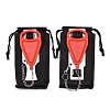 2Pcs Plastic with Metal Portable Door Lock Home Security FIND-AR0001-18A-5