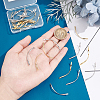 32Pcs 2 Colors 304 Stainless Steel Pendants STAS-UN0037-44-4