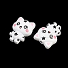 Baking Paint Zinc Alloy Beads AL-CBA032C-07-2