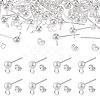 30Pcs 304 Stainless Steel Stud Earring Findings STAS-TADJ0001-02-2