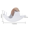 Creative Iron Fireproof Mosquito Incense Plate with Snail Mosquito Incense Holder JX838B-2