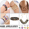 320Pcs 8 Styles Electroplate Glass Seed Beads SEED-WR0001-07-5