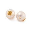 Round Natural Freshwater Pearl Beads PEAR-K009-13G-2