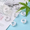 Opaque Acrylic Finger Rings RJEW-Q162-001F-3