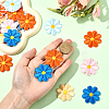 50Pcs 5 Colors Computerized Embroidery Cloth Iron on/Sew on Patches PATC-CY0001-17A-3